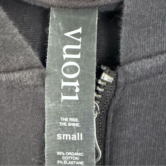 Vuori Laguna Zip Hoodie | Charcoal Size Small - Picture 8 of 8